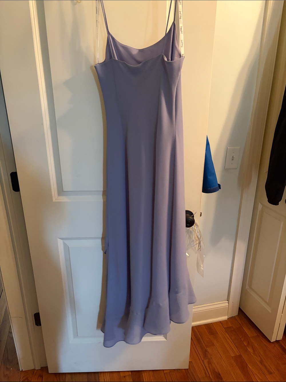 Joseph Ribkoff Lilac High-Low Slip Dress - Picture 3 of 3
